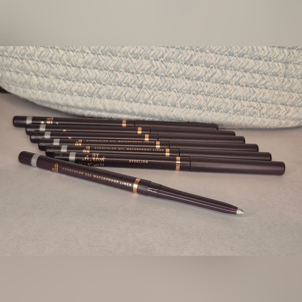 Mally Beauty Silver Evercolor Waterproof Precision Eyeliner Bundle Of 7